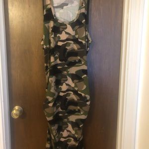 Camouflage dress